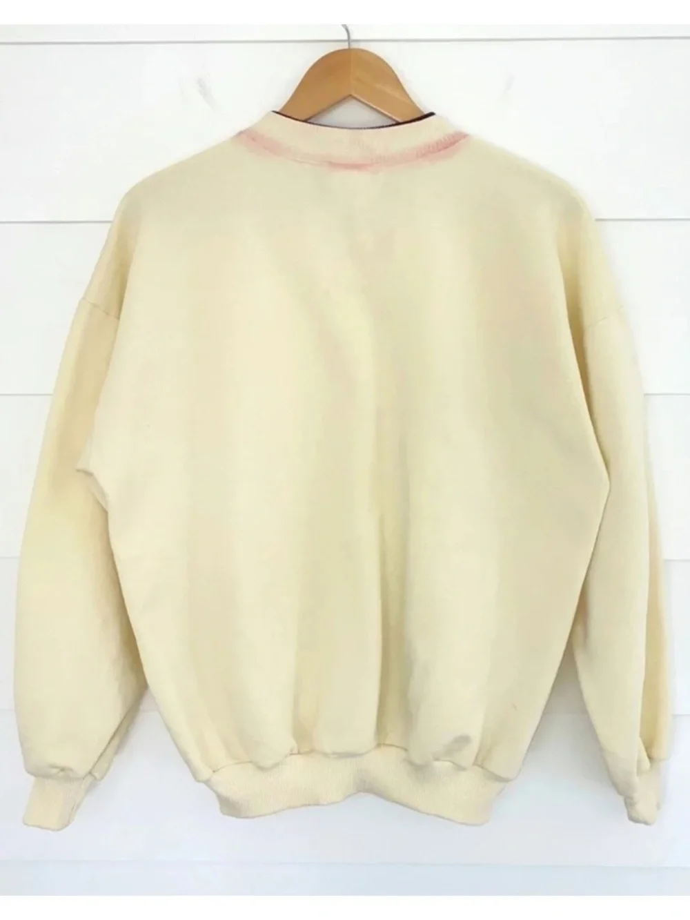 Vintage Sugar Hill Lupine Button Up Sweatshirt Small